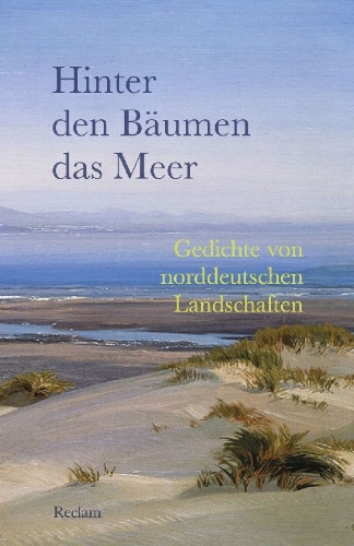 Buchcover und Innenansicht für das Buch: Hinter den Bäumen das Meer