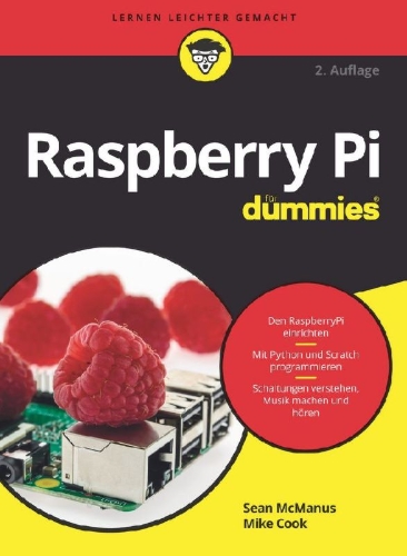 Buchcover und Innenansicht für das Buch: Raspberry Pi für Dummies