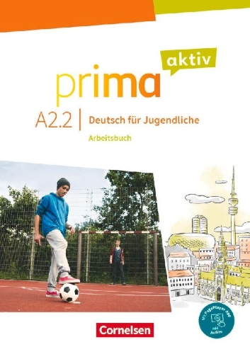 Buchcover und Innenansicht für das Buch: Prima aktiv A2. Band 2 - Arbeitsbuch inkl. PagePlayer-App
