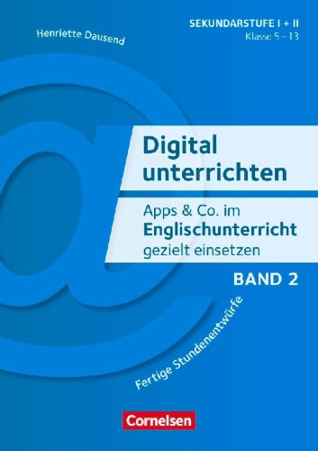 Buchcover und Innenansicht für das Buch: Digital unterrichten - Klasse 5-13
