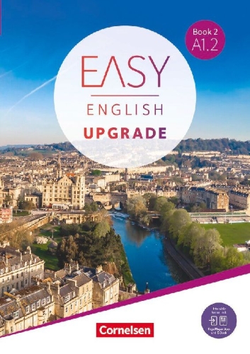 Buchcover und Innenansicht für das Buch: Easy English Upgrade. Book 2  - A1.2 - Coursebook