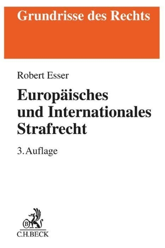 Buchcover und Innenansicht für das Buch: Europäisches und Internationales Strafrecht