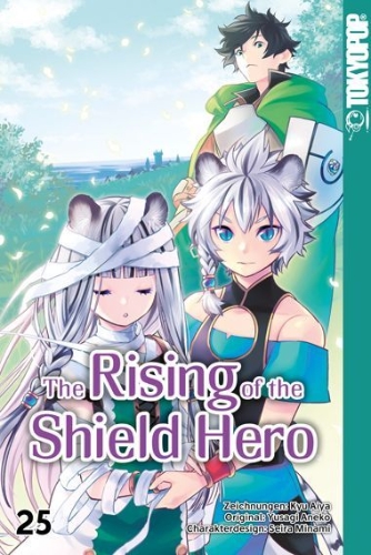 Buchcover und Innenansicht für das Buch: The Rising of the Shield Hero 25