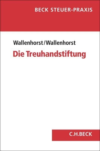 Buchcover und Innenansicht für das Buch: Die Treuhandstiftung