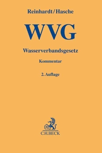 Buchcover und Innenansicht für das Buch: Wasserverbandsgesetz