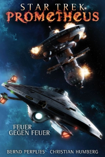 Buchcover und Innenansicht für das Buch: Star Trek - Prometheus 1