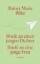 Buchcover und Innenansicht für das Buch: Briefe an einen jungen Dichter / Briefe an eine junge Frau