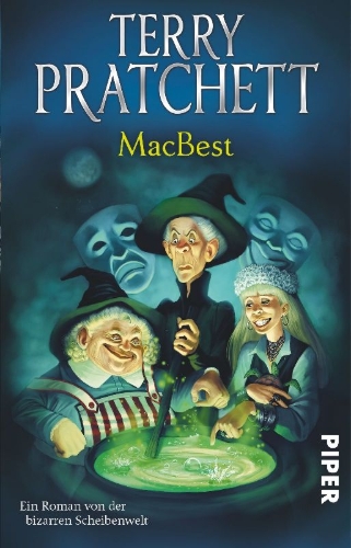 Buchcover und Innenansicht für das Buch: Wyrd Sisters