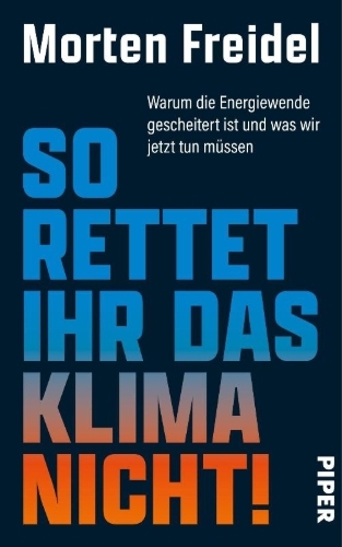 Buchcover und Innenansicht für das Buch: So rettet ihr das Klima nicht!