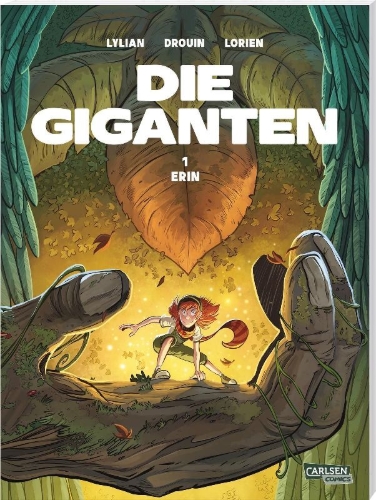 Buchcover und Innenansicht für das Buch: Die Giganten 1: Erin