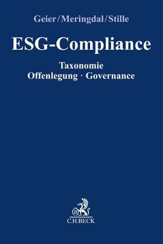 Buchcover und Innenansicht für das Buch: ESG-Compliance