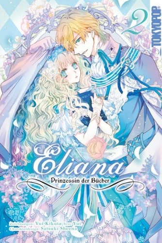 Buchcover und Innenansicht für das Buch: Eliana - Prinzessin der Bücher 02