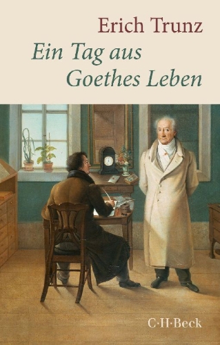 Buchcover und Innenansicht für das Buch: Ein Tag aus Goethes Leben