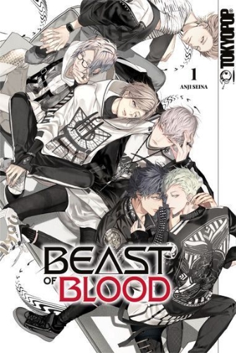 Buchcover und Innenansicht für das Buch: BEAST OF BLOOD 01