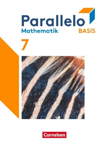 Buchcover und Innenansicht für das Buch: Parallelo Basis 7. Schuljahr. Schülerbuch