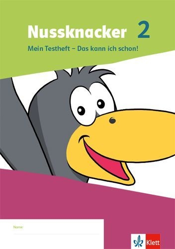 Buchcover und Innenansicht für das Buch: Nussknacker 2. Mein Testheft Klasse 2