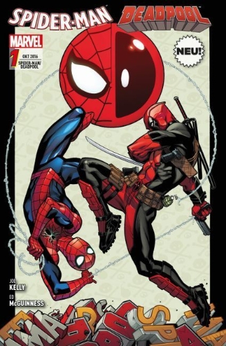 Buchcover und Innenansicht für das Buch: Spider-Man & Deadpool 01
