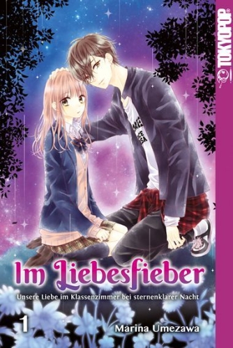 Buchcover und Innenansicht für das Buch: Im Liebesfieber 01