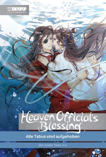 Buchcover und Innenansicht für das Buch: Heaven Official's Blessing Light Novel 03 HARDCOVER