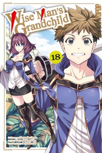 Buchcover und Innenansicht für das Buch: Wise Man's Grandchild 18