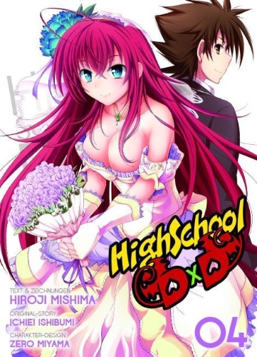 Buchcover und Innenansicht für das Buch: HighSchool DxD 04