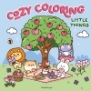 Buchcover und Innenansicht für das Buch: Cosy Colouring: Little Things
