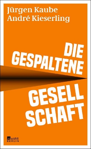 Buchcover und Innenansicht für das Buch: Die gespaltene Gesellschaft
