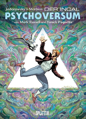 Buchcover und Innenansicht für das Buch: The Incal: Psychoverse