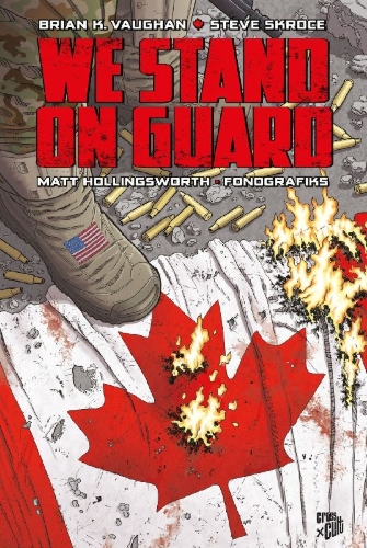 Buchcover und Innenansicht für das Buch: We Stand on Guard