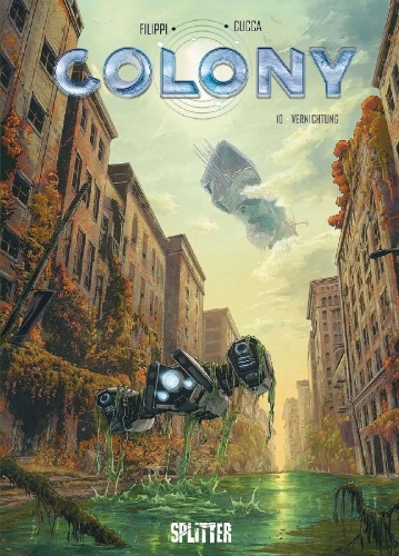 Buchcover und Innenansicht für das Buch: Colonisation 10