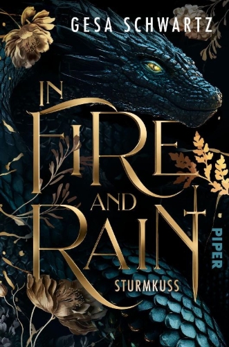 Buchcover und Innenansicht für das Buch: In Fire and Rain - Sturmkuss