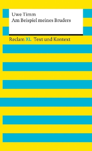 Buchcover und Innenansicht für das Buch: Am Beispiel meines Bruders. Textausgabe mit Kommentar und Materialien