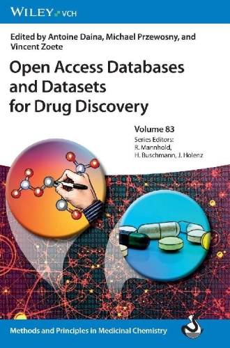 Buchcover und Innenansicht für das Buch: Open Access Databases and Datasets for Drug Discovery