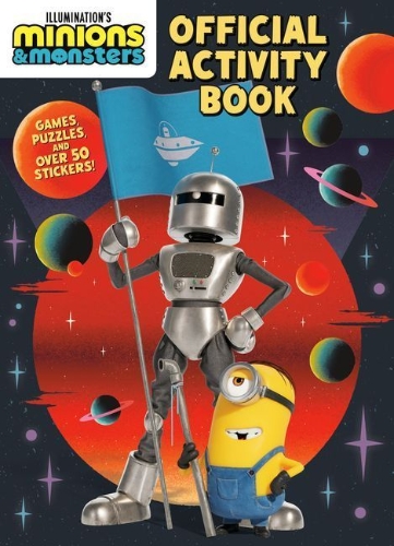 Buchcover und Innenansicht für das Buch: Illumination's Minions & Monsters Official Activity Book
