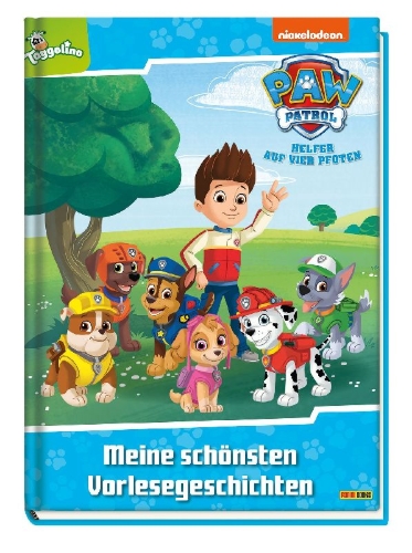 Buchcover und Innenansicht für das Buch: PAW Patrol: Meine schönsten Vorlesegeschichten