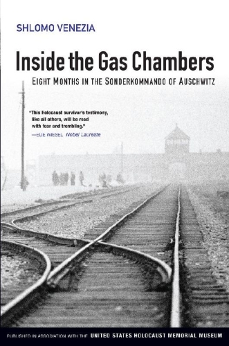 Buchcover und Innenansicht für das Buch: Inside the Gas Chambers
