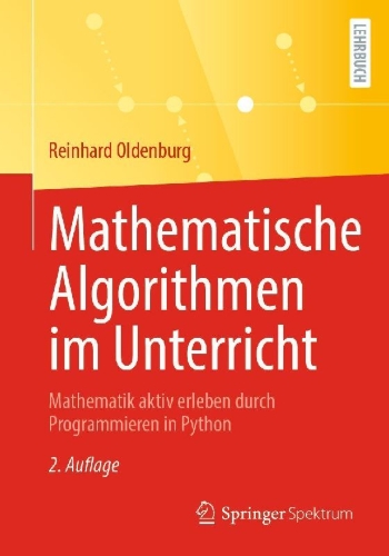 Buchcover und Innenansicht für das Buch: Mathematische Algorithmen im Unterricht