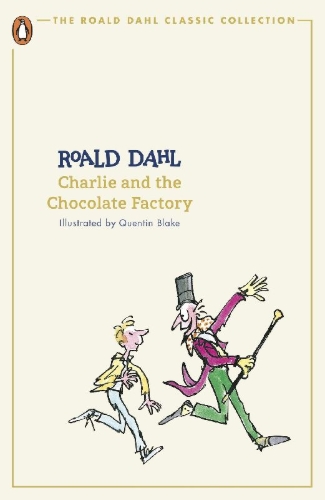 Buchcover und Innenansicht für das Buch: Charlie and the Chocolate Factory