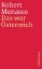 Buchcover und Innenansicht für das Buch: Das war Österreich
