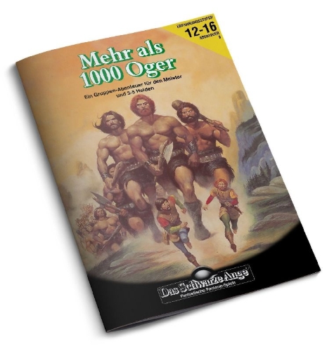 Buchcover und Innenansicht für das Buch: DSA2 - Mehr als 1000 Oger (remastered)