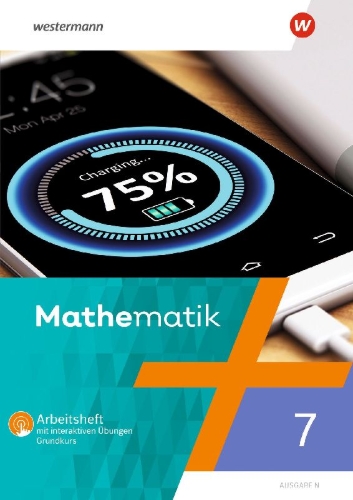 Buchcover und Innenansicht für das Buch: Mathematik - Ausgabe N 2020. Arbeitsheft 7G mit interaktiven Übungen