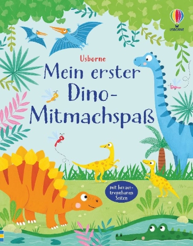 Buchcover und Innenansicht für das Buch: Little Children`s Dinosaur Puzzles