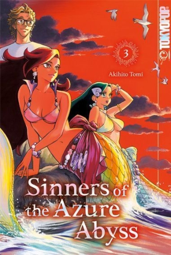 Buchcover und Innenansicht für das Buch: Sinners of the Azure Abyss 03