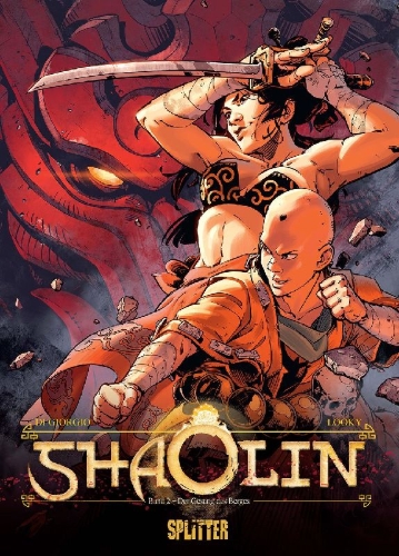 Buchcover und Innenansicht für das Buch: Shaolin. Band 2