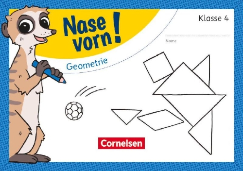 Buchcover und Innenansicht für das Buch: Nase vorn! - Mathematik - Übungshefte - 4. Schuljahr