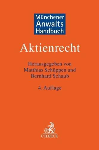 Buchcover und Innenansicht für das Buch: Münchener Anwaltshandbuch Aktienrecht