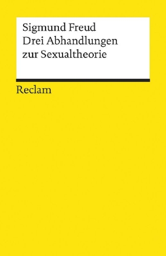 Buchcover und Innenansicht für das Buch: Drei Abhandlungen zur Sexualtheorie