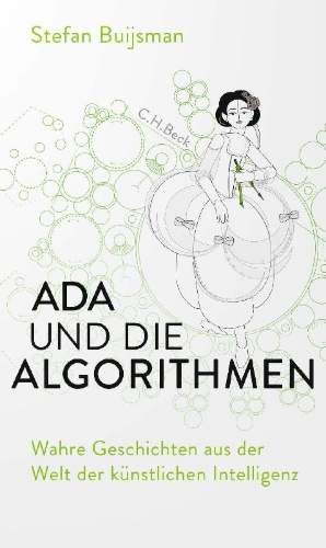 Buchcover und Innenansicht für das Buch: AI - Alsmaar intelligenter. Een kijkje achter de beeldschermen