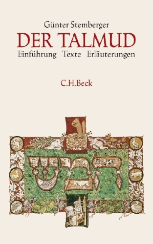 Buchcover und Innenansicht für das Buch: Der Talmud