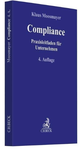 Buchcover und Innenansicht für das Buch: Compliance